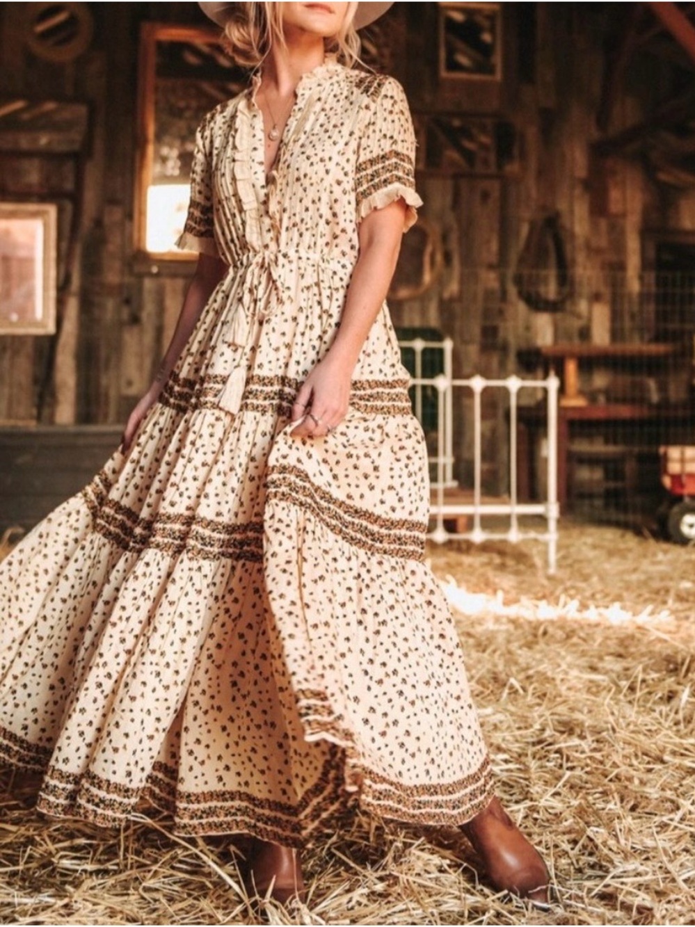 Free People Rare Feelings Maxi Dress